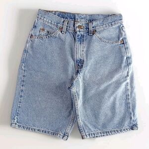 Levi's 550 vintage orange levi tag relaxed fit jorts mens size 30